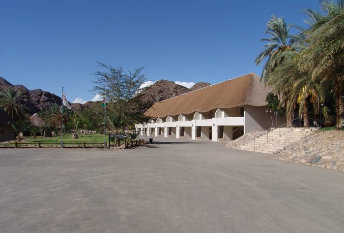 Ai Ais Hotsprings Resort and Spa in southern Namibia