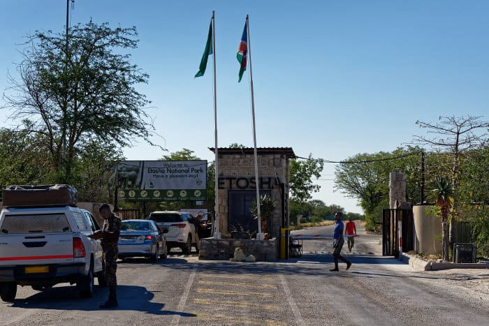 Anderson's Gate - one of the four entry points in Etosha National Park