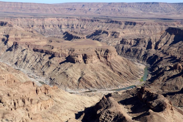 Sensational view of the Fish River Canyon in Namibia