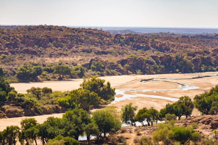 Dry river bed in Mapungubwe National Park