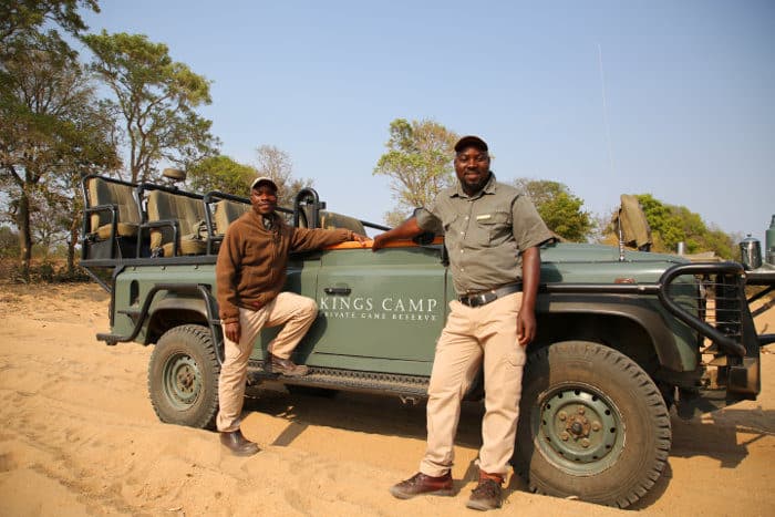 Local safari guide and tracker from Kings Camp in the Timbavati