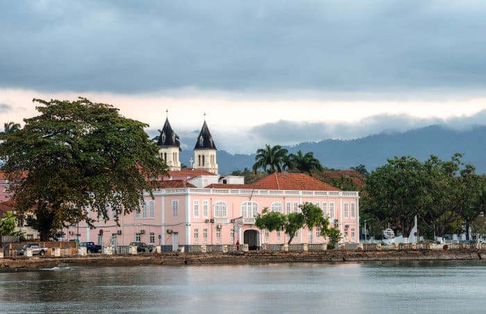 São Tomé palace, with 